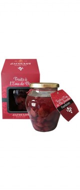 Framboises à l'eau de vie 16° Maison Jacoulot en coffret