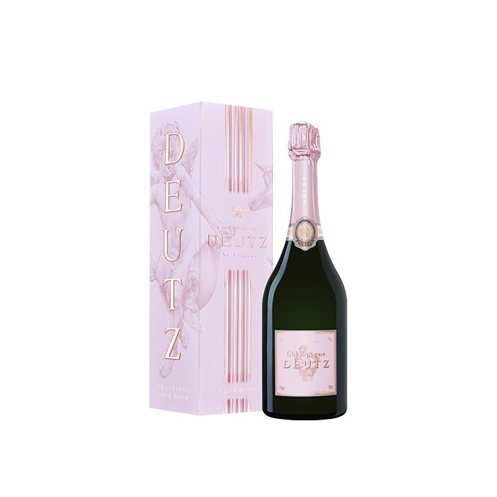 Champagne Brut "Rosé" Maison Deutz en coffret