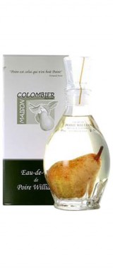 Eau de vie de Poire Prisonnière Maison Colombier en étui