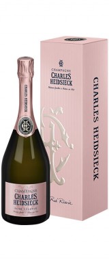 Champagne "Rosé Réserve" Charles Heidsieck en étui