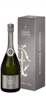 Champagne "Blanc de Blancs" Charles Heidsieck en étui