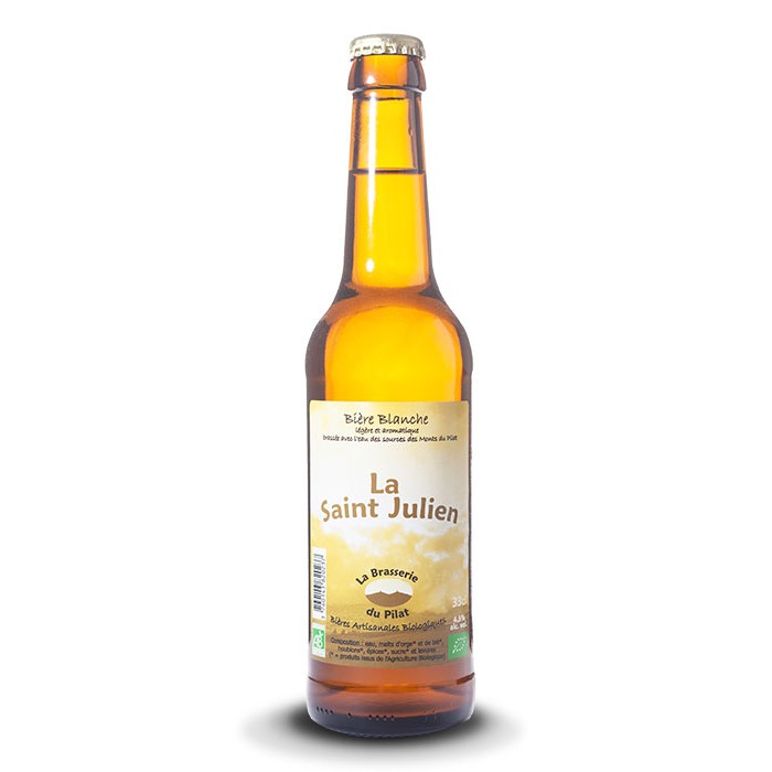 Bière "La Saint Julien" Brasserie du Pilat