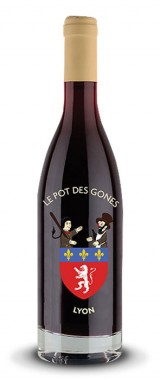 Pot Lyonnais "Blason" de Côtes-du-Rhône