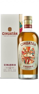 Rhum Cihuatan Cinabrio 12 ans Salvador