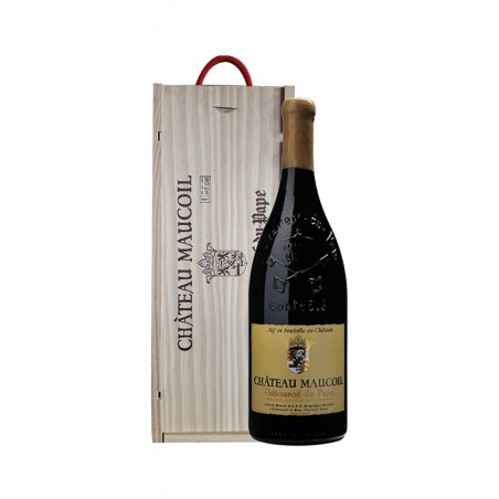 Magnum Châteauneuf-du-Pape Château Maucoil en caisse bois 2013