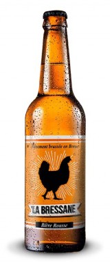 Bière "La Bressanne" Rousse Saint-Clair