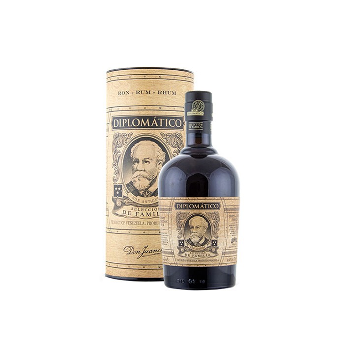 Rhum Diplomatico Seleccion de familia Vénézuela en étui