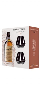 Coffret Whisky Balvenie "Carribbean Cask" 14 ans Ecosse