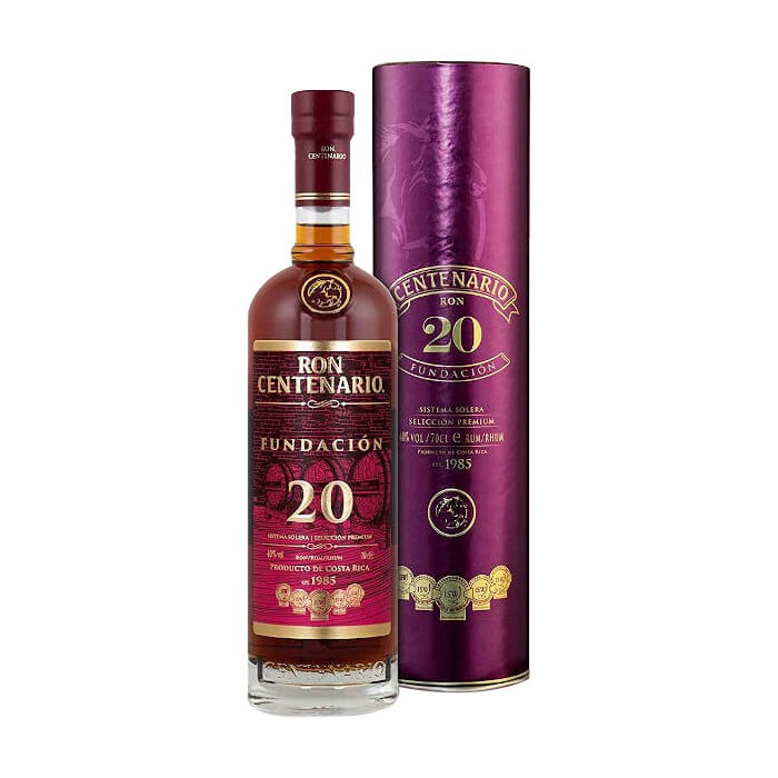 Rhum "Centenario Fundacion" 20 ans