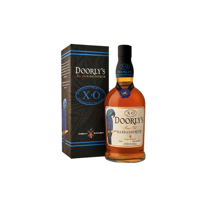 Rhum Doorly's XO Barbades en étui