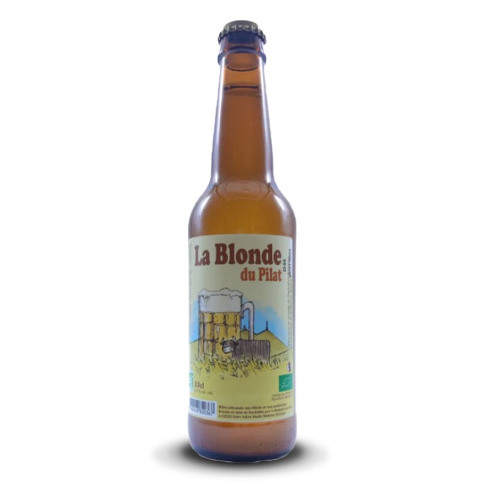 Bière "Blonde" Brasserie du Pilat