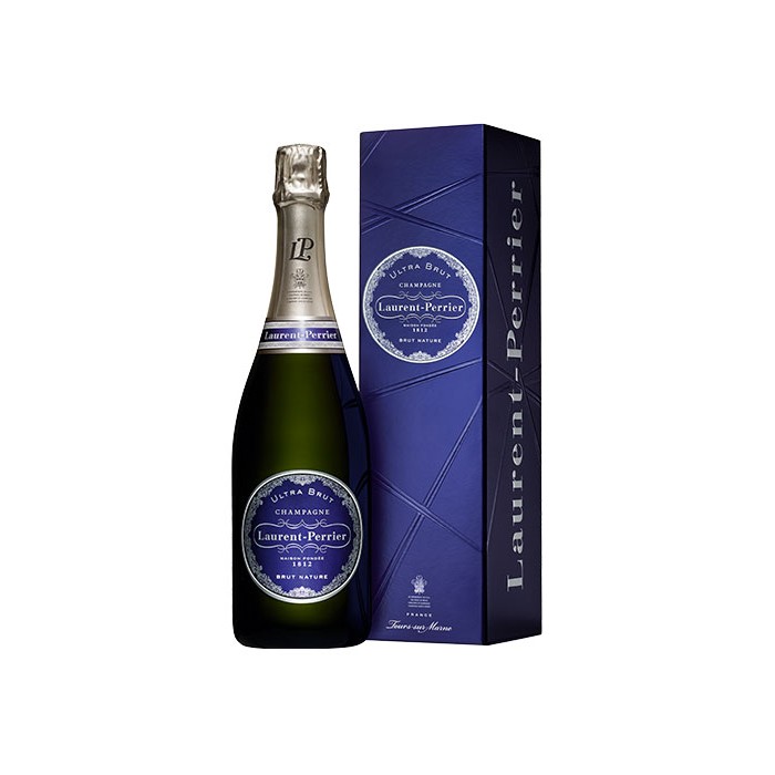 Champagne Laurent Perrier "Ultra Brut" en étui