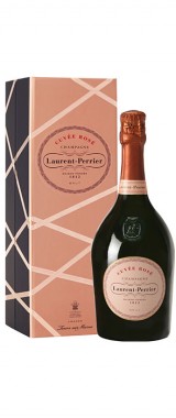Champagne Laurent Perrier "Cuvée Rosé" en étui