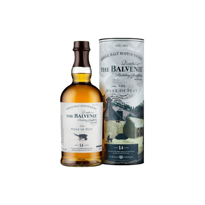 Whisky The Balvenie "The Week Of Peat" 14 ans