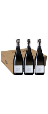Carton 3 bouteilles Champagne Blanc de Blancs "Côte Blanche" Maison Le Brun de Neuville
