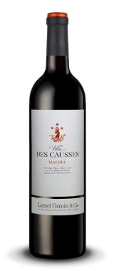 Vin de France "Villa des Causses" Malbec Lionel Osmin