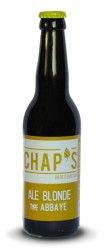 Bière Chap's "Ale Blonde Type Abbye"