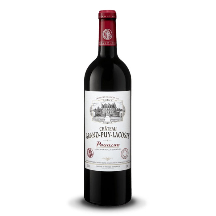 "Château Grand Puy Lacoste" 5ème Grand Cru Classé Pauillac 2018