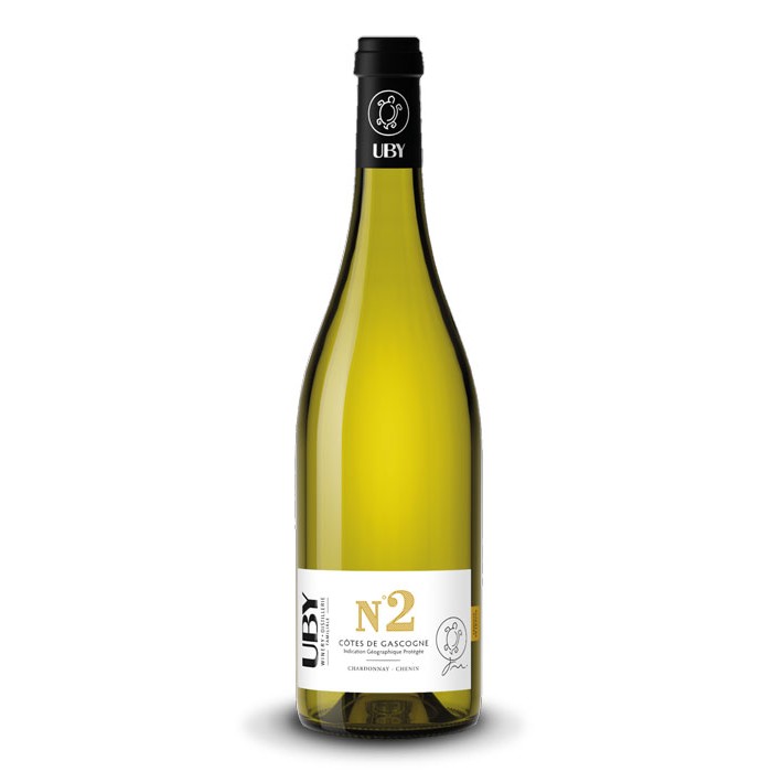 Côtes-de-Gascogne "N°2 Chardonnay-Chenin" Domaine Uby 2022