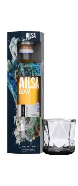 Coffret Whisky "Ailsa Bay" Écosse et 1 verre