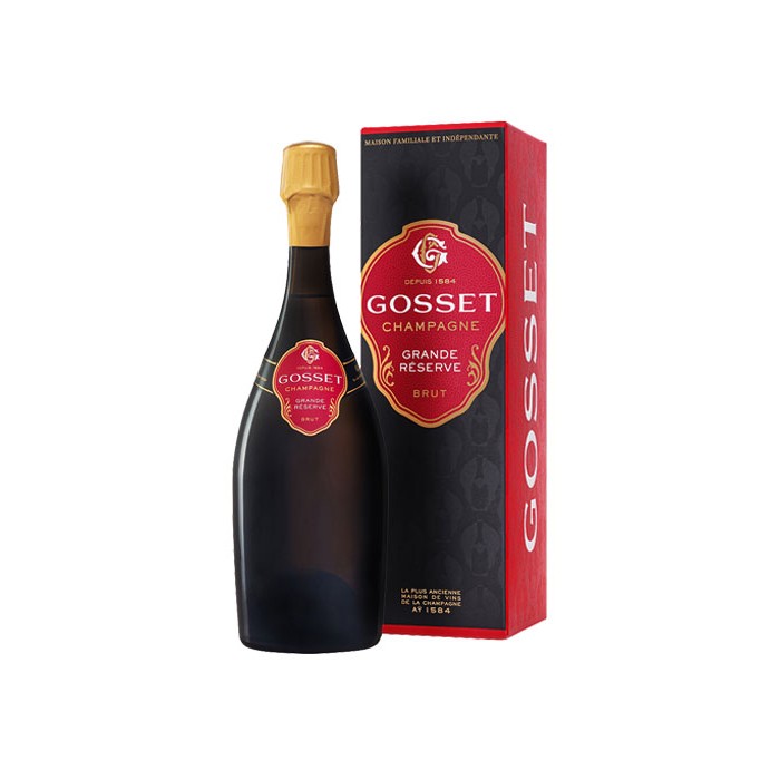 Magnum Champagne Brut "Grande Réserve" Maison Gosset en étui