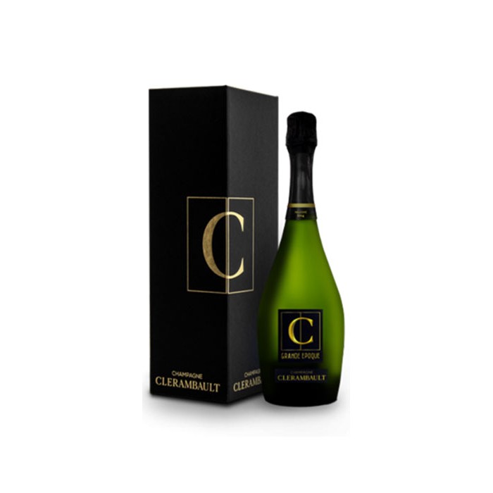 Champagne "Grande Epoque" Maison Clérambault 2016 en étui