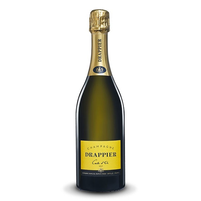1/2 Champagne Brut "Carte d'Or" Maison Drappier en étui