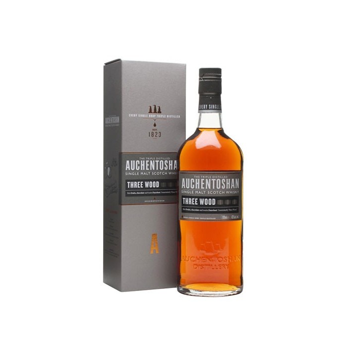 Whisky Auchentoshan "Three Wood" 43° Ecosse en étui