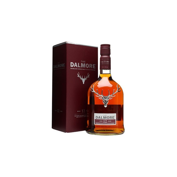 Whisky Dalmore 12 ans Single Malt 40° Ecosse en étui