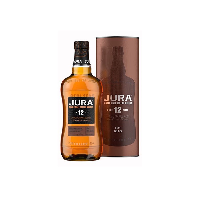 Whisky Jura 12 ans Ecosse en étui